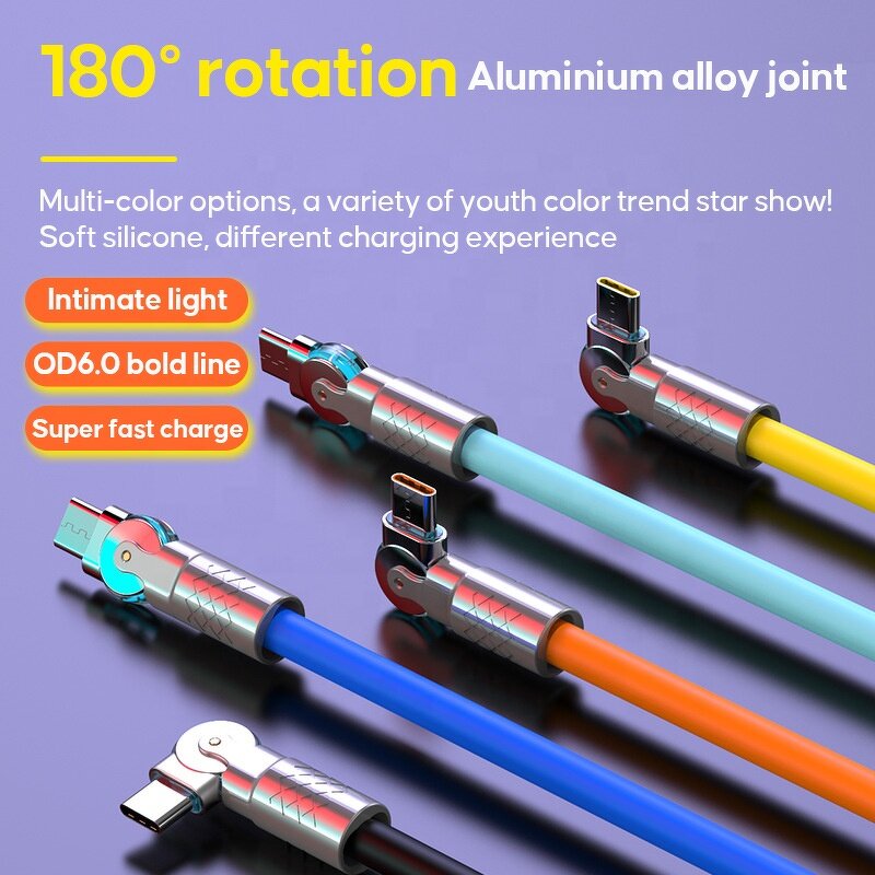 Type C Data Cable Manufacturer - New Arrival PD 6A Super Fast Charging