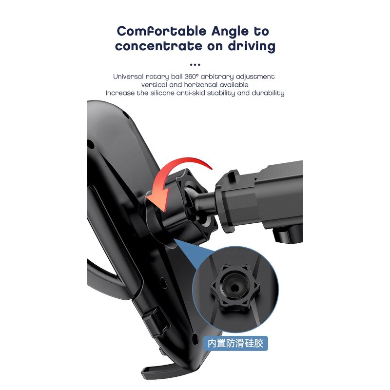 Car Phone Holder Factory - Top Sales 2 in 1 Air Vent Cradle Mount