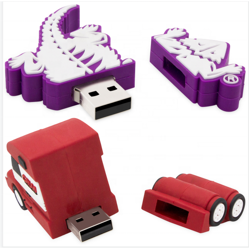 USB Flash Drives Manufacturer - PVC Material Creative Pattern Custom