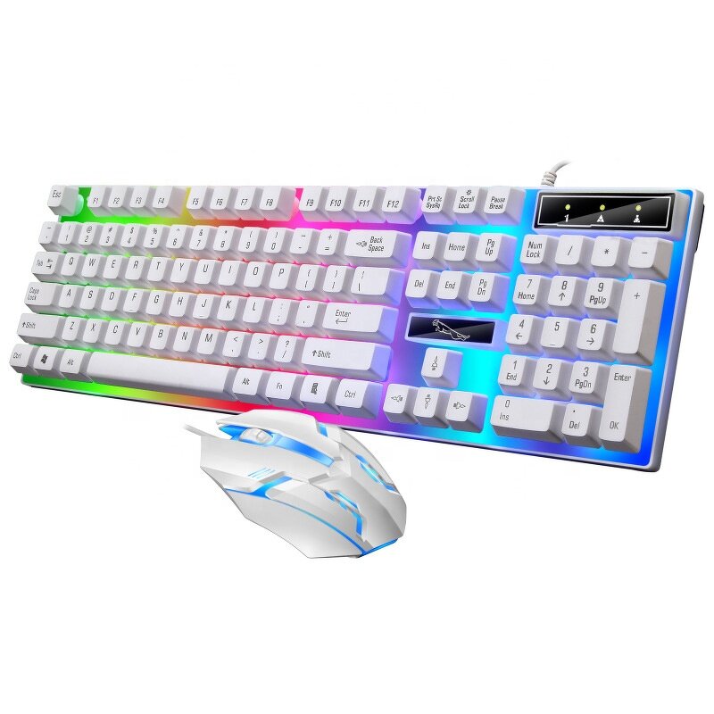 Gaming Keyboard Mouse Combo Factory - Hot Sales G21B LED Wired