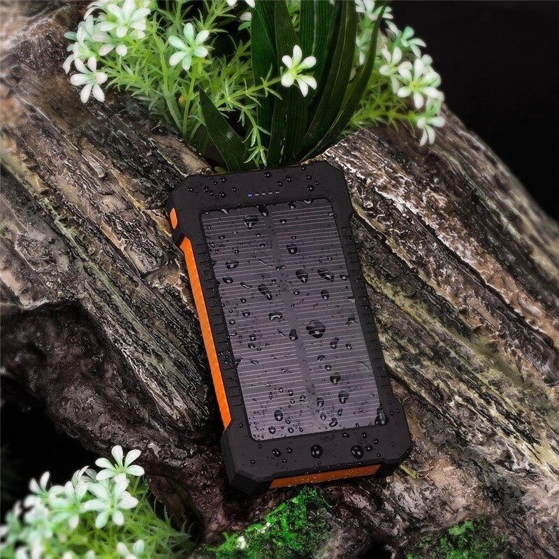 Solar Power Bank Factory - New Design Solar Panel Charging Waterproof