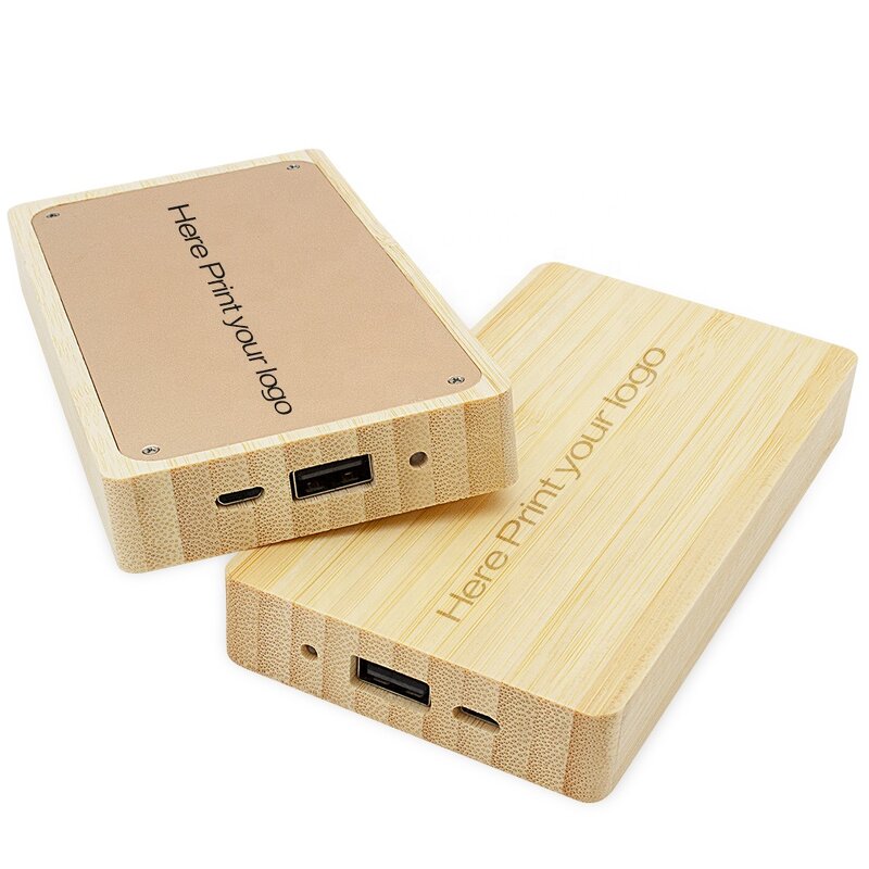 Wood Power Bank Factory - High Quality Laser Engraved Walnut Maple