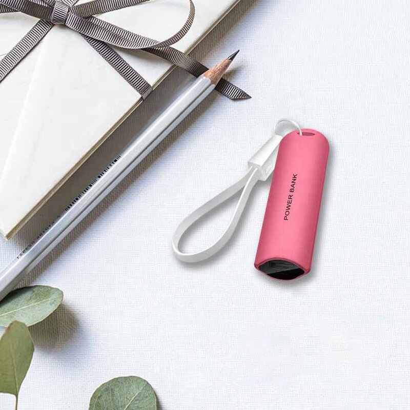 Key Chain Power Bank Factory - New Design Mini Size Logo Customization