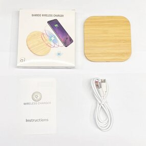 Wireless Fast Charger Manufacturer - Wholesale Price Custom Logo Bamboo