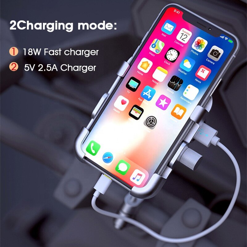 Mobile Phone Holder Factory - 360 Degree Rotation USB Aluminum Alloy