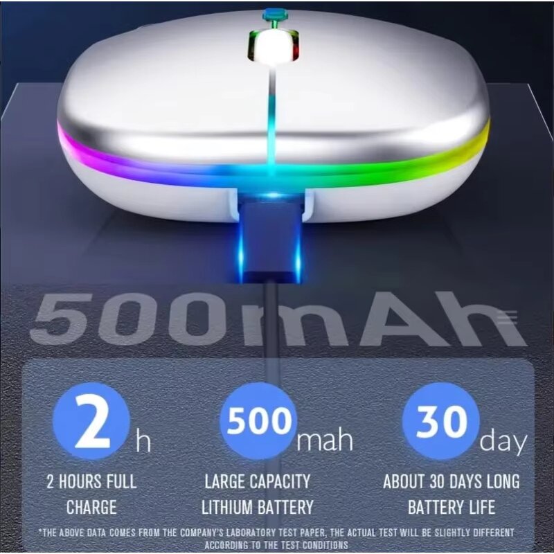 Gaming Mouse Manufacturer - OEM Mute Rechargeable RGB USB Mini Waterproof Wireless