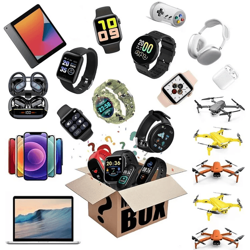 Mystery Box Manufacturer - OEM 100% Surprise Smart Watches Wireless Speaker