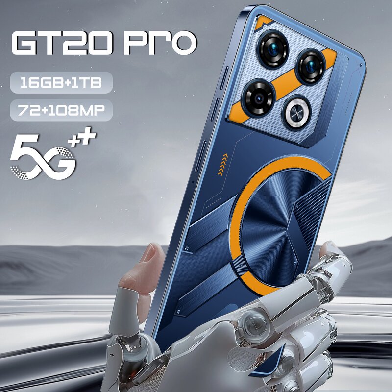 Gaming Phone Manufacturer - OEM 2025 New GT20 Pro Face Recognition Cheap 5G