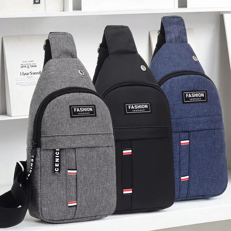 Crossbody Bag Manufacturer - OEM New Men's Single Shoulder Nylon Phone Case