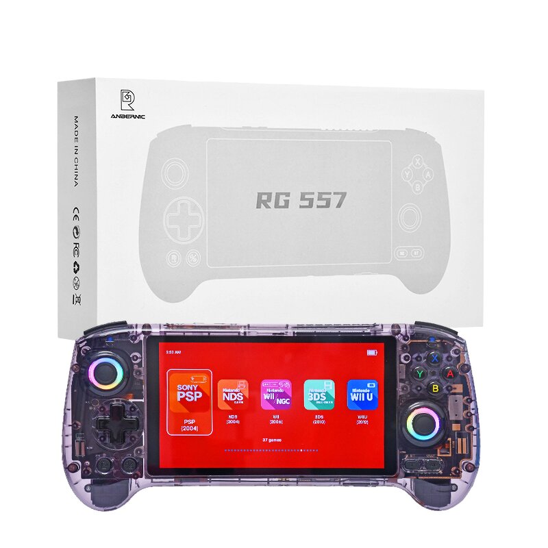 Android Gaming Console Manufacturer - OEM RG557 Dimensity 8300 OLED HD Screen 256GB