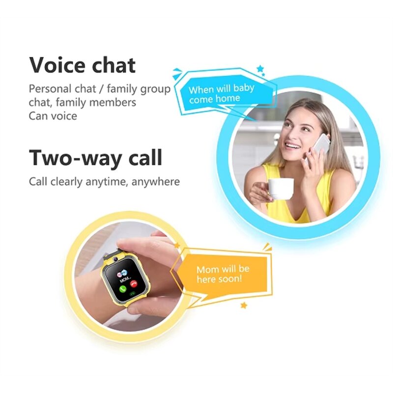 Kids Smart Watch Manufacturer - OEM Q12 Waterproof Touch Screen TFT SOS Anti-lost