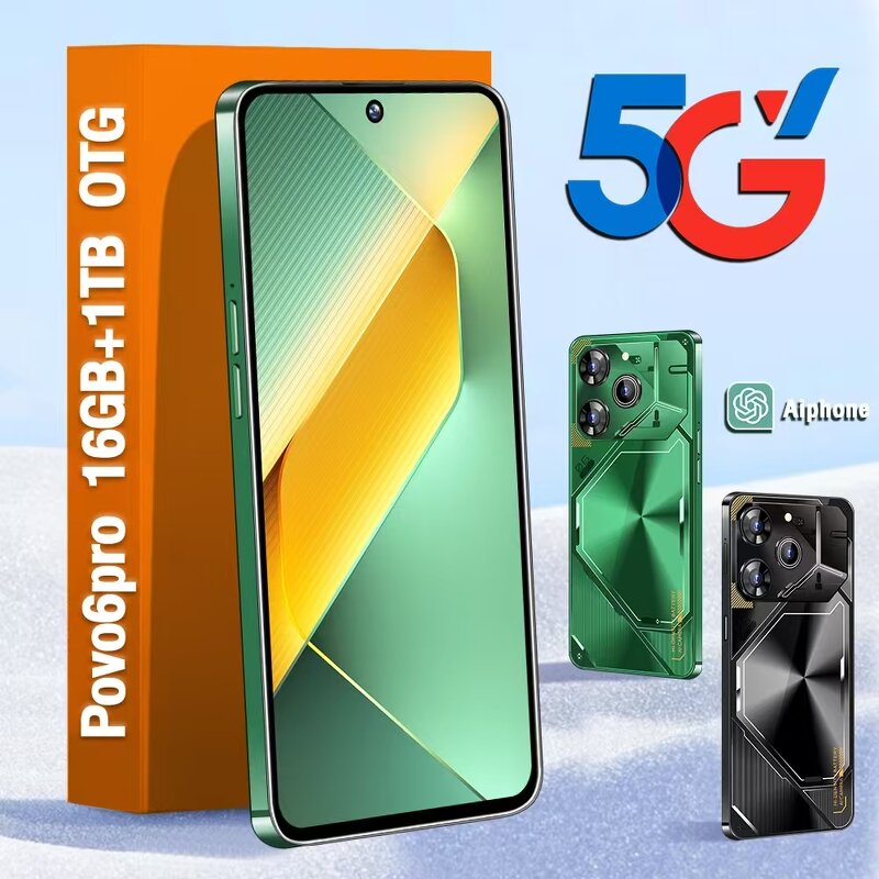 5G Smartphone Manufacturer - OEM Pova 6 Pro 16GB RAM 1TB Storage Android 14