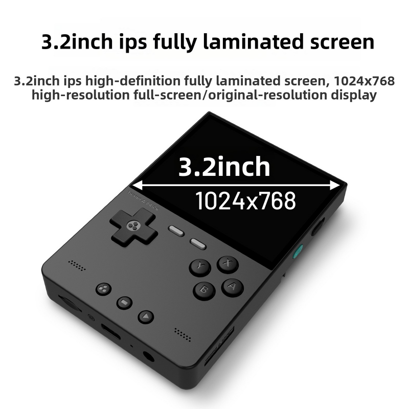 Handheld Game Console Manufacturer - OEM L Trimui Brick 3.2 Inch IPS Screen Linux
