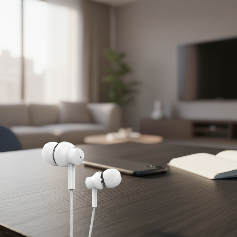 Wired Earbuds Manufacturer - OEM 2025 D13 Comfortable with Microphone for Sports