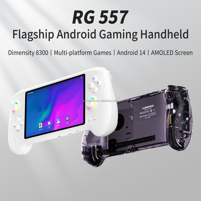 Android Gaming Console Manufacturer - OEM RG557 Dimensity 8300 OLED HD Screen 256GB