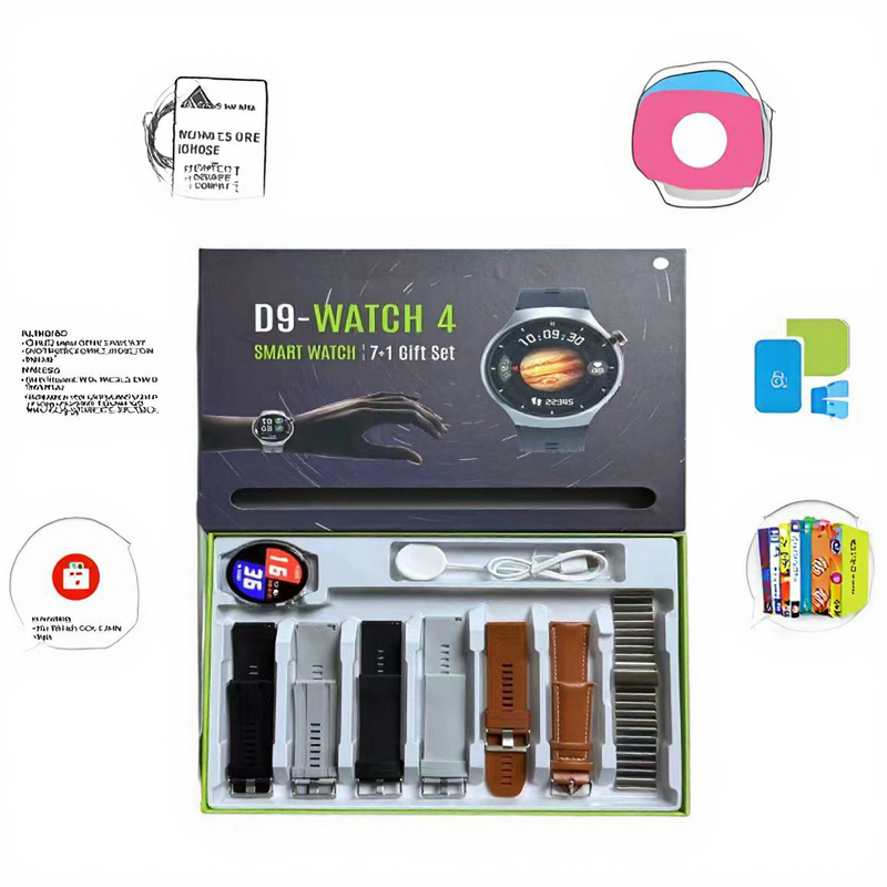 Smart Watch Manufacturer - OEM New Arrival D9-Watch 4 Pro 1.52 IPS Screen BT Call