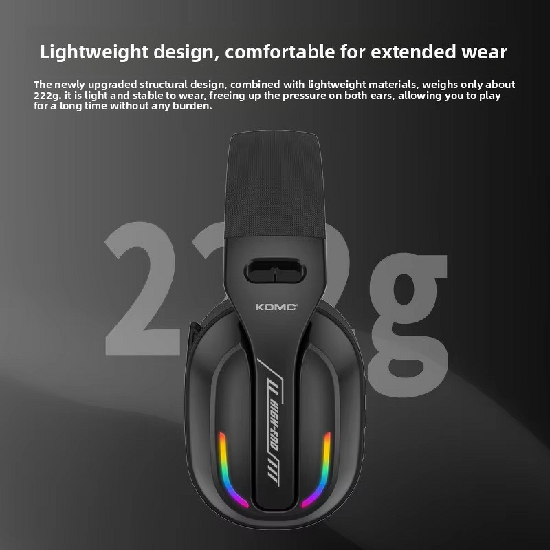 Wireless Gaming Headphone Manufacturer - OEM 2.4G Low Latency Over-Ear Dynamic Driver