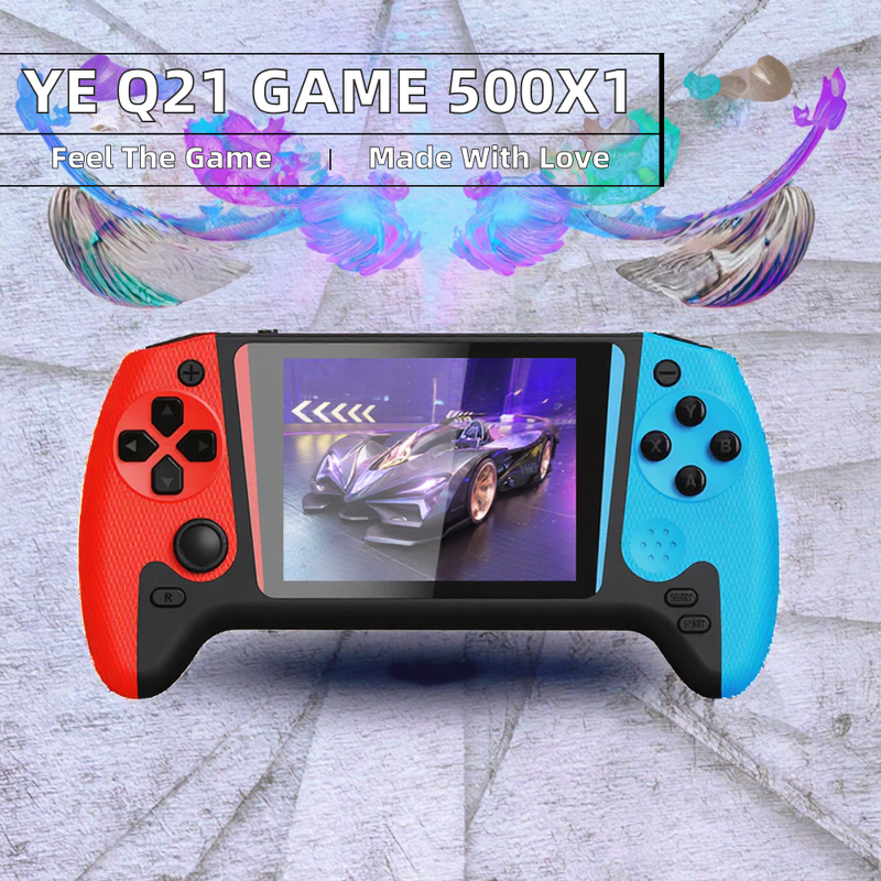 Handheld Game Console Manufacturer - OEM Ye Q21 Built-in 500 Games 3 Inch Screen