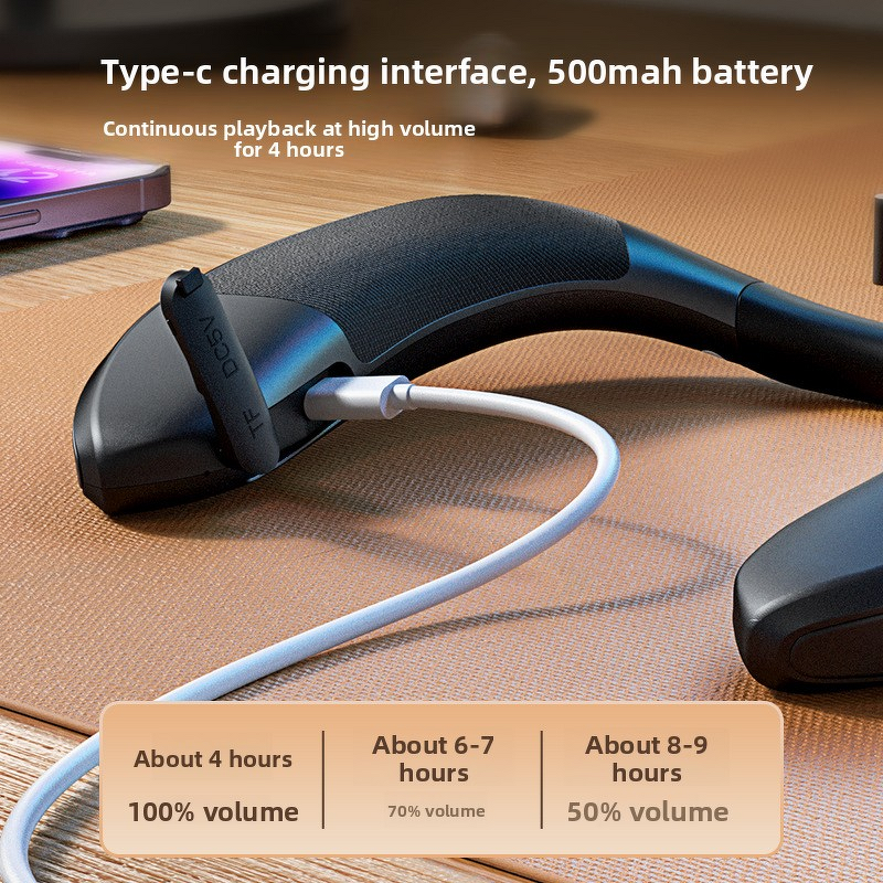 Neck Speaker Manufacturer - OEM Neck-mounted Wireless 5.4 Open-air Portable Subwoofer