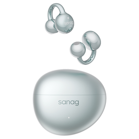 True Wireless Earbuds Manufacturer - OEM SanagZ60 2025 AI Open-Ear Noise-Cancelling