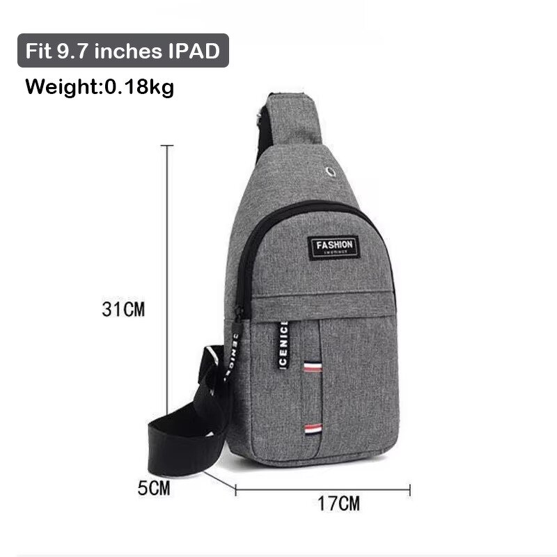 Crossbody Bag Manufacturer - OEM New Men's Single Shoulder Nylon Phone Case