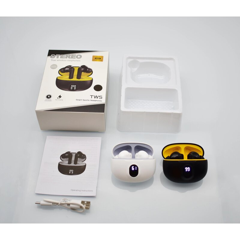 Wireless Earbuds Manufacturer - OEM 895B LED USB Bluetooth Noise Cancelling Waterproof