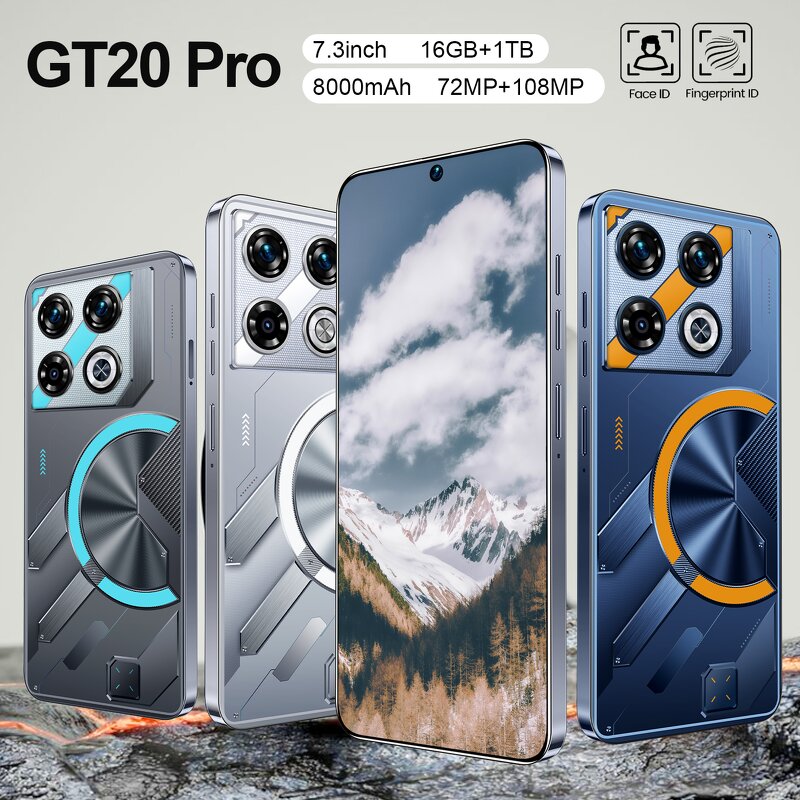 Gaming Phone Manufacturer - OEM 2025 New GT20 Pro Face Recognition Cheap 5G