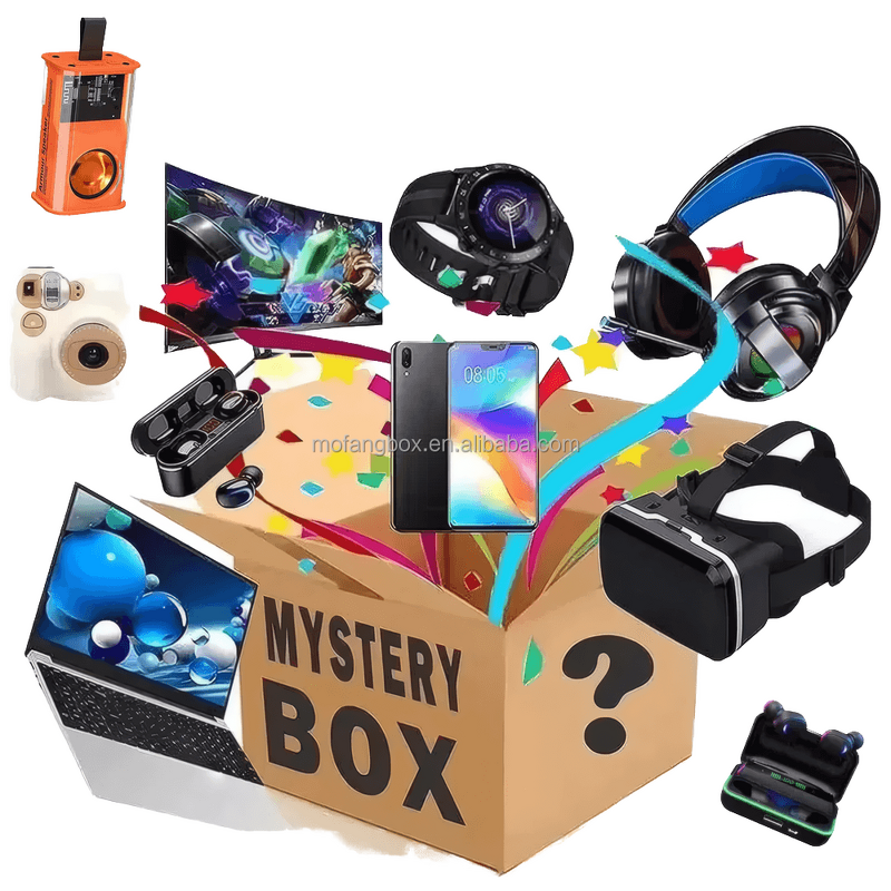 Mystery Box Manufacturer - OEM Lucky Electronics Random Vintage Festival Gift Boxes