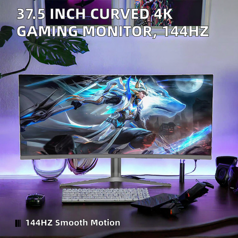 Curved Gaming Monitor Manufacturer - OEM 38 Inch VA Panel 144Hz 100% SRGB
