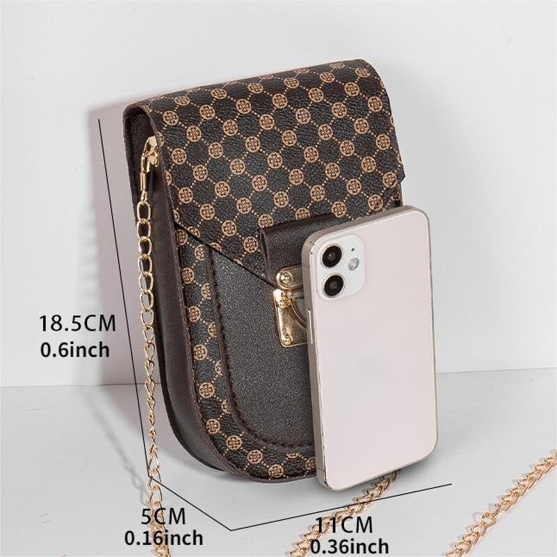 Phone Shoulder Bag Manufacturer - OEM Universal PU Leather Wallet Pouch Neck Strap
