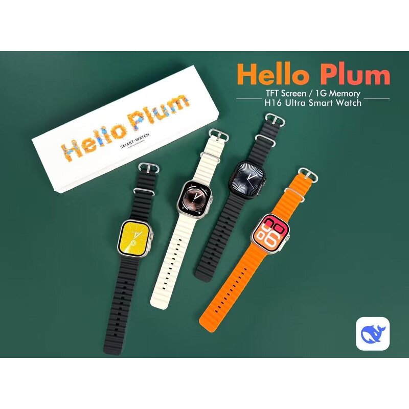 Smart Watch Manufacturer - OEM Hello Plum 1Gb Local Music IP67 Waterproof AI Voice