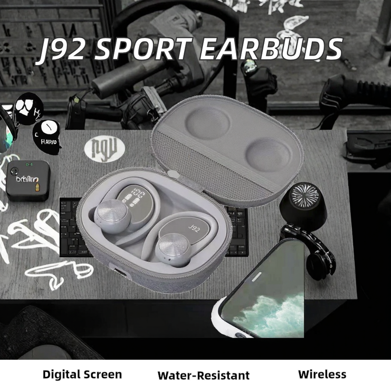Wireless Earbuds Manufacturer - OEM J92 JL Chipset Digital Display Waterproof Gaming