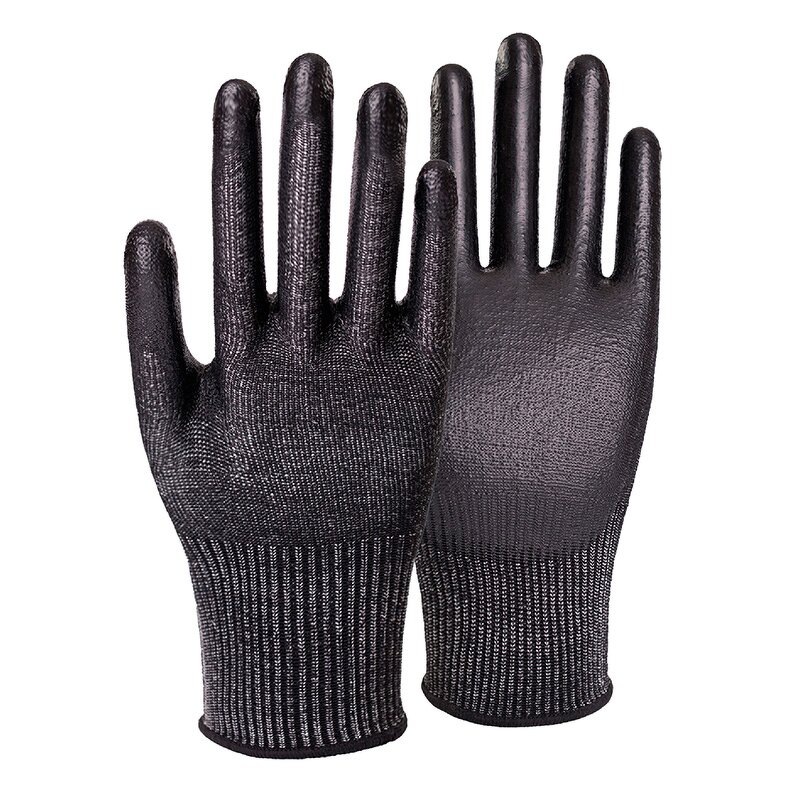 Safety Gloves Manufacturer - 13 Gauge Cut Resistant Shell PU Coated