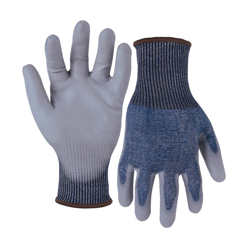 Safety Gloves Factory - 13G Cut Resistance Shell PU Palm Coated