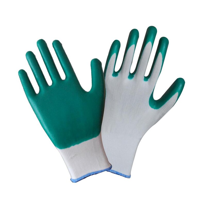 Nitrile Palm Gloves Manufacturer - 13 Gauge Polyester Shell Nitrile Coated