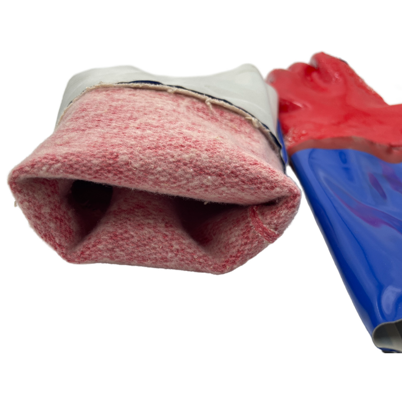 Garden Work Gloves Manufacturer - 13G Printing Polyester Shell Nitrile Coated