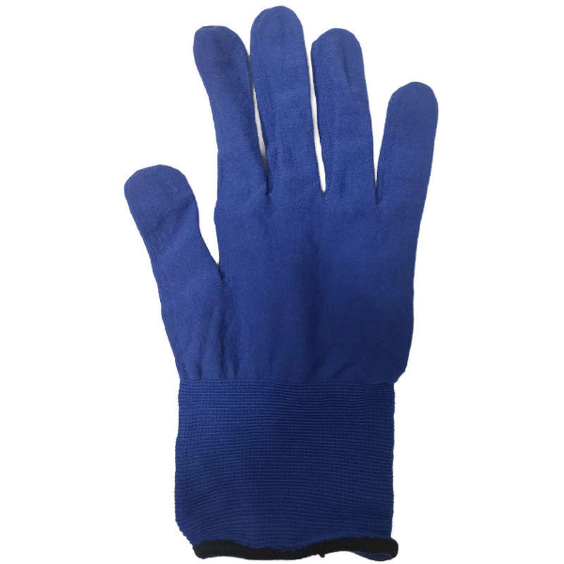 PVC Coated Gloves Factory - Manufacturer Double Side PVC Dotted Gloves