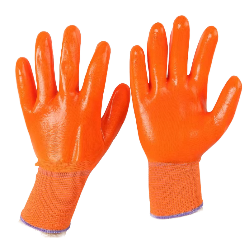 Leather Work Gloves Manufacturer - Cow Split Cut Resistant Safety Gloves