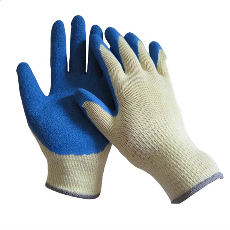 Safety Work Gloves Manufacturer - Top Sale 10 Gauge Cotton Liner Green