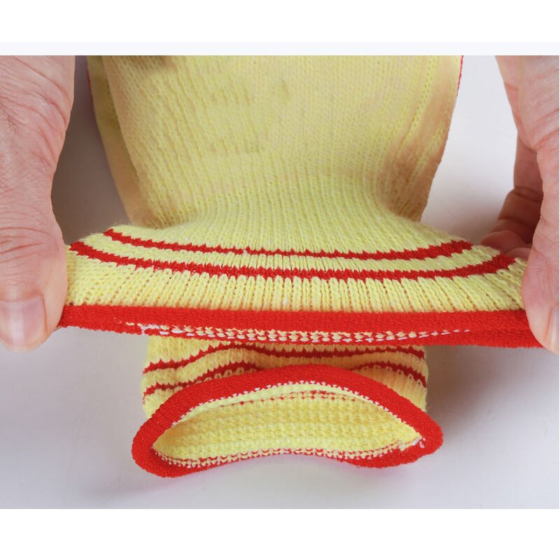 Rubber Laminated Glove Manufacturer - Red Rubber Laminated T/C Shell