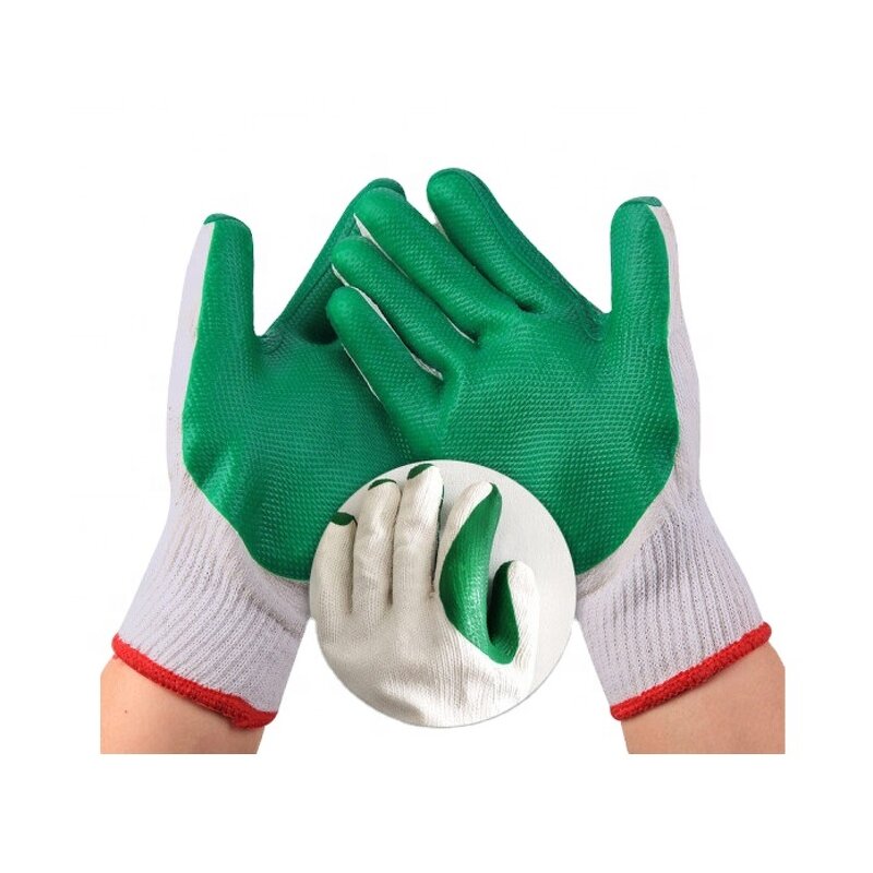Work Gloves Factory - Hot Selling 300# Latex Coating Strengthen Finger