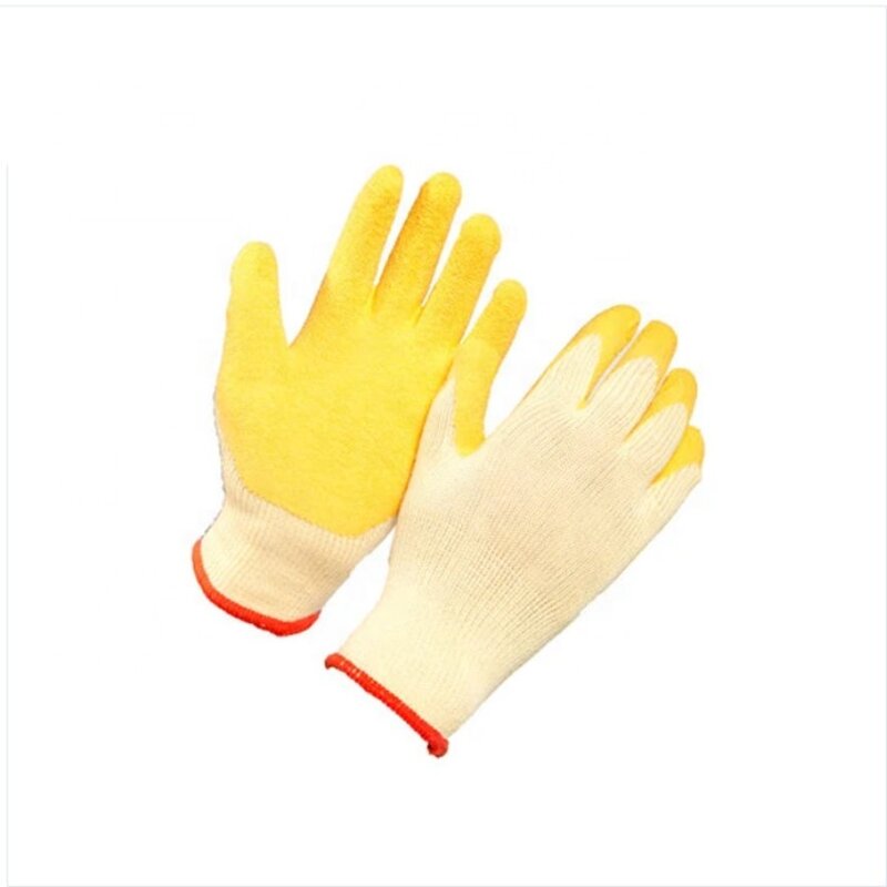 Safety Work Gloves Manufacturer - Top Sale 10 Gauge Cotton Liner Green