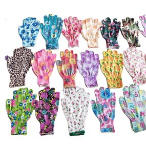 Safety Work Gloves Factory - 13G Black Polyester PU Coating CE Approved