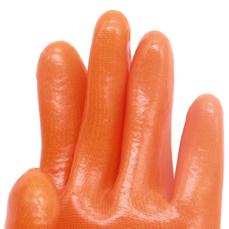 Leather Work Gloves Manufacturer - Cow Split Cut Resistant Safety Gloves