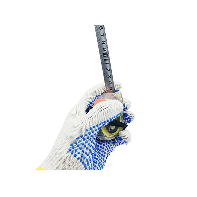 Cotton Knitted Gloves Factory - Construction Gloves Customized Color Logo