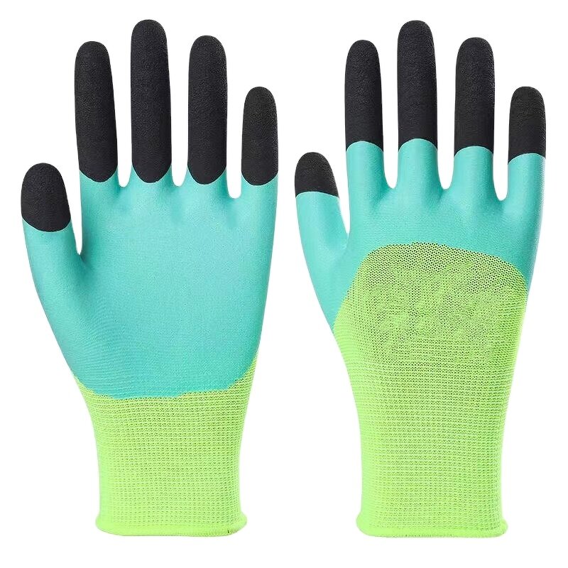 Safety Work Gloves Manufacturer - 10 Gauge Knitted PVC Dots Safety Gloves