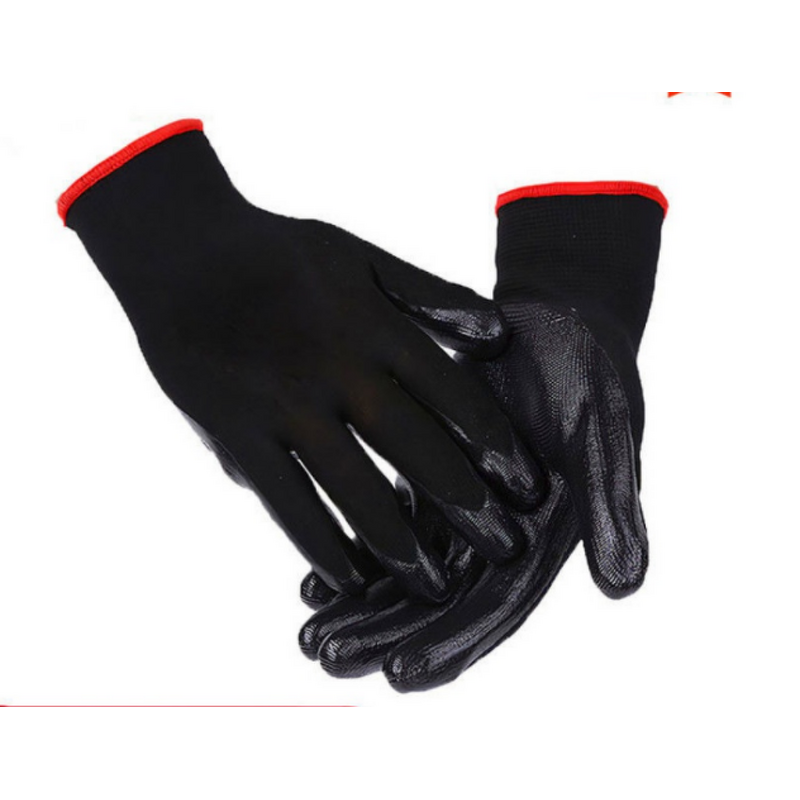 Nitrile Palm Gloves Manufacturer - 13 Gauge Polyester Shell Nitrile Coated