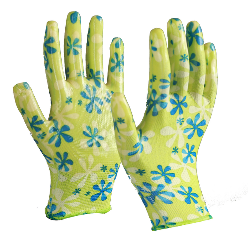 Garden Gloves Factory - Guantes Gloves Factory 13 Gauge Nylon Nitrile