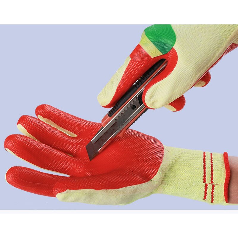 Labour Safety Gloves Manufacturer - Good Quality Polyester Latex Dipped