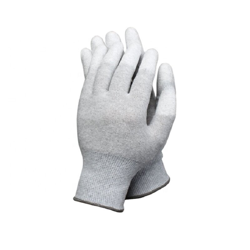 Anti Static Safety Glove Manufacturer - 13G Polyester PU Coated Logistic